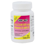 Calcium with Vitamin D Tablets - 57896-0748-06 - 1 Bottle - MDL-OTC074806