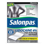 Salonpas Pain Relieving Gel Patches - 46581-0830-06 - 36 box - MDL-OTC083006CS