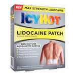 Chattem Inc Icy Hot 5% Menthol Topical Pain Reliever Patches 0-41167-00843-0 - 24.0 box - MDL-OTC084303CS