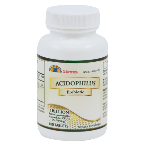 21st Century Acidophilus Capsules - 57896-0866-01 - 1 Bottle - MDL-OTC086601