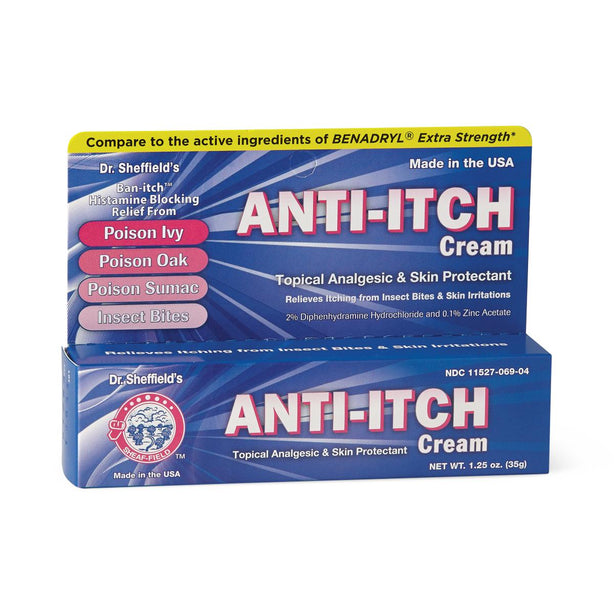 Anti-Itch Allergy Cream - 08812124 - 24 Each - MDL-OTC08812NL