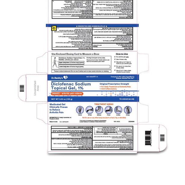 Dr. Reddy's Diclofenac Sodium Topical Gel, 1% - 43598-0977-10 - 1 Each - MDL-OTC097710