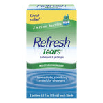 Allergan Refresh Tears 0.5% Lubricant Eye Drops, 2 x 15 mL - 00023-0798-01 - 1 Each