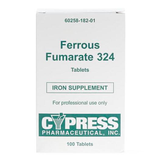 Cypress Pharmaceutical Inc Ferrous Fumarate Tablets - OTC18201
