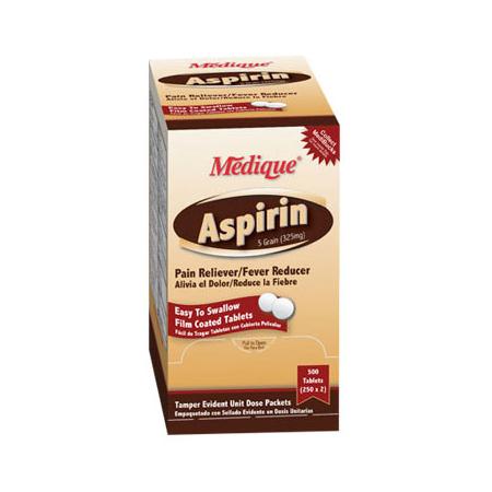 Aspirin Tablets - 11647 - 100 Pack - MDL-OTC193573