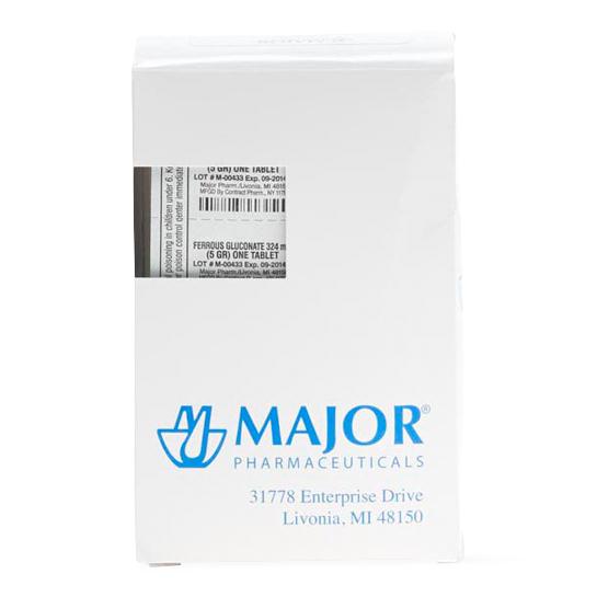 Ferrous Gluconate Tablets - 20555-0019-00 - 100 Each - MDL-OTC213761