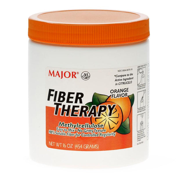 Major Pharmaceutical Fiber Therapy Powder, Orange, 16 oz. - 00904-5675-16 - 1 Each