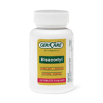 Geri-Care Pharmaceuticals Laxative GeriCare Bisacodyl, 5 mg Tablet, 100 per Bottle - OTC44101