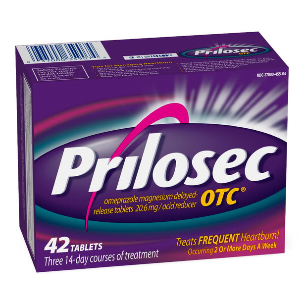 PROCTER & GAMBLE Prilosec Tablets 45504 1 box - MDL-OTC45504