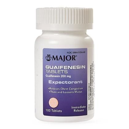 Major Pharmaceutical Guaifenesin Tablets - OTC515460