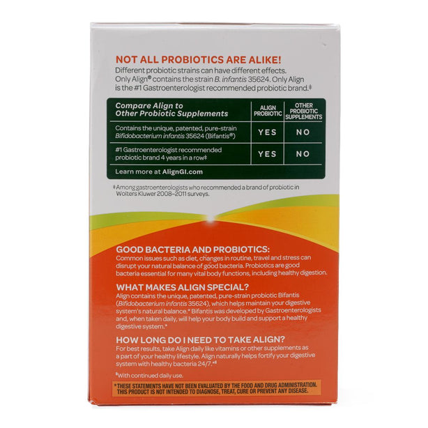 Procter & Gamble Align Probiotic Capsules 37000-0143-43 - 1.0 Each