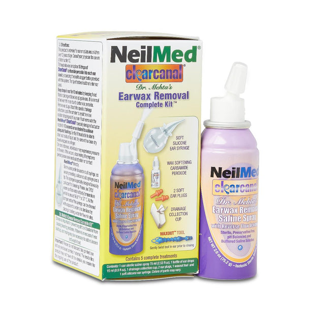 Neilmed Pharmaceuticals Inc Earwax Removal Kit 7-05928-60275-5 1.0 box-MDL-OTC602755