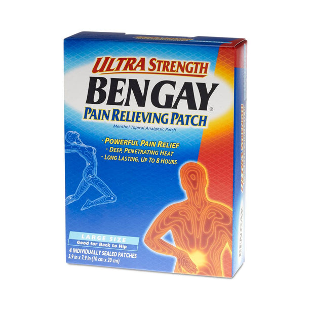 Johnson & Johnson Bengay Patches 74300-0081-49 - 4.0 Each