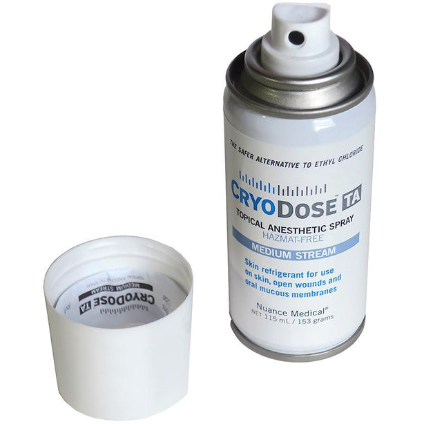 NUANCE MEDICAL, LLC CryoDose TA Topical Anesthetic Spray 1803 1 Each - MDL-OTCCD1803