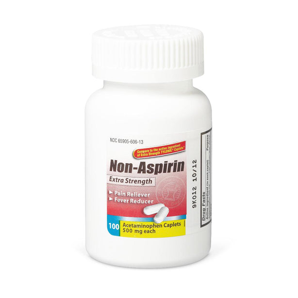 New World Imports Extra-Strength Acetaminophen Caplets - OTCS0691C2