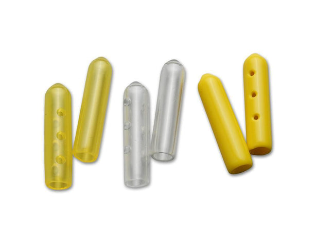Aspen Surgical Instrument Tip Protector, Vented, Guard, Yellow, 4.8 mm x 25.41 mm - 091015BBG - 100 Each