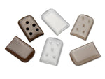Aspen Surgical Instrument Tip Protector, Vented, Guard, Brown, 2 mm x 15.9 mm x 25 mm - 091018BBG - 100 Each