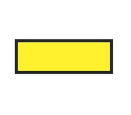 Aspen Surgical I. D. Sheet Instrument Identification Tape, 0.25"H, Yellow - OXB152005