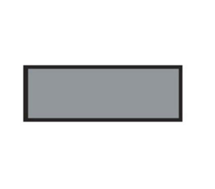 Aspen Surgical I. D. Instrument Sheet Tape, 0.25", Gray - OXB152010