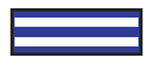 Aspen Surgical ColorTrack Instrument ID Tape, 1/4" Sheet, Royal Blue - 154002EEA - 1 Each