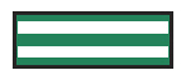 Aspen Surgical ColorTrack Instrument ID Tape, 1/4" Sheet, Kelly Green - 154003EEA - 1 Each