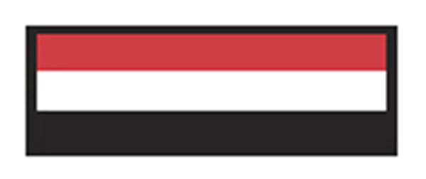Aspen Surgical ColorTrack Sheet Instrument ID Tape, Red, White and Black Stripe, 3/8" - 155052EEA - 1 Each