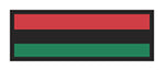 Aspen Surgical ColorTrack Sheet Instrument ID Tape, Red, Black and Green Stripe - 155054EEA - 1 Each