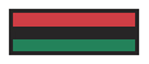Aspen Surgical ColorTrack Sheet Instrument ID Tape, Red, Black and Green Stripe - 155054EEA - 1 Each
