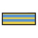 Aspen Surgical ColorTrack Sheet Instrument ID Tape, Red, Yellow and Blue Stripe - 157002EEA - 1 Each