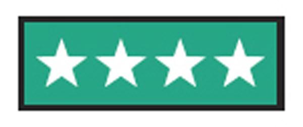 Aspen Surgical ColorTrack Multicolor ID Sheet Instrument I.D. Tape, 1/4", Green with Stars - 158032EEA - 1 Each
