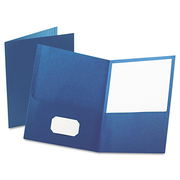 ESSELTE PENDAFLEX CORP Embossed Leather Grain Twin Pocket Portfolio 57502 25 Each-MDL-OXF57502
