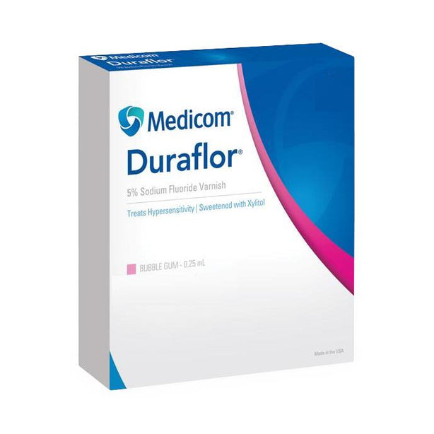 Medicom Duraflor 5% Sodium Fluoride Varnishes 1011-BG200 - 200.0 Each - MDL-PAD1011BG200