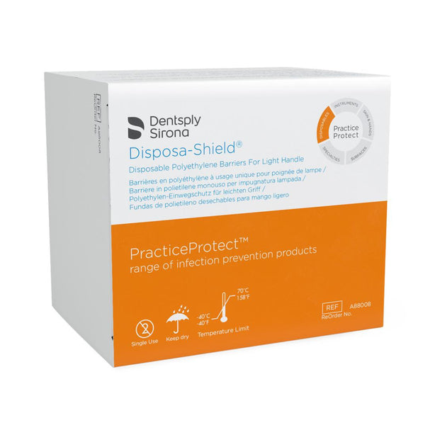 Dentsply Sirona Disposa-Shield T-Bar Type Light Handle Covers A88008 500.0 Each-MDL-PAD1181262