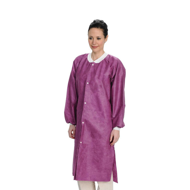 Extra-Safe Lab Coat Knee, Cranberry, Size 3XL, ValuMax - 3660CY3XL - 10 Each