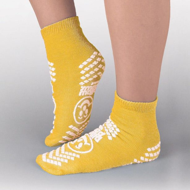 Principle Business Enterprises Pillow Paws Risk Alert Terry Slipper Socks 3902-001 - 48.0 Pair - MDL-PBE3902001