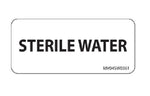 Sterile "Water" Labels - MV04SW0361 -  - MDL-PDC04SW0361RL