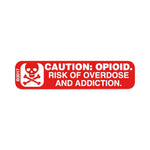 Pdc Healthcare Opioid Risk of Overdose Warning Label 1-1197 - 2.0 Roll