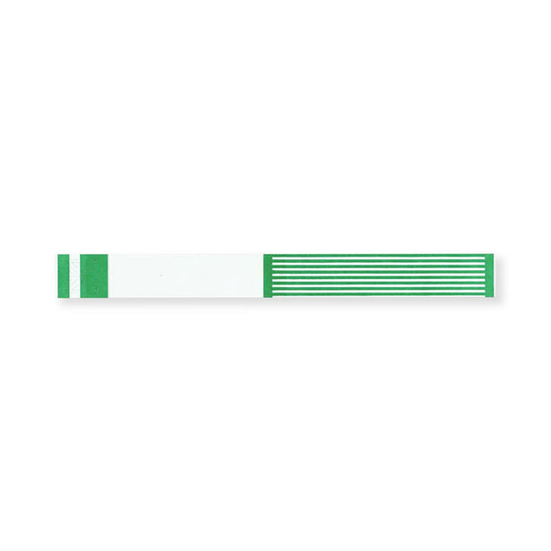 Securline Short Stay Bar Code LabelBand Wristband, Green, Pdc Identification - 3080-22-PDR - 1000 Each