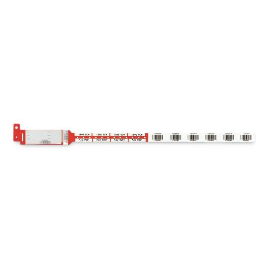 Pdc Healthcare Securline Barcode Blood Wristbands 2432-16-PDB - 150.0 Each