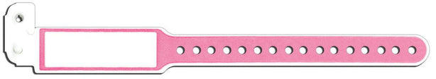 Pdc Sentry SuperBand Imprinter Poly Wristband, NICU / Infant Band, White, 11/16" x 7" - 5010-11-PDJ - 250 Each