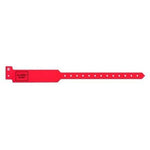 PDC ClearImage Sentry Alert ID Band with "Allergy Alert" Preprinted, Adult, Red - 5052-16-PDJ - 1 Each