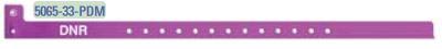 PDC HEALTHCARE Sentry SuperBand Patient Alert Bands 5065-33-PDM 500 Each - MDL-PDC506533PDM