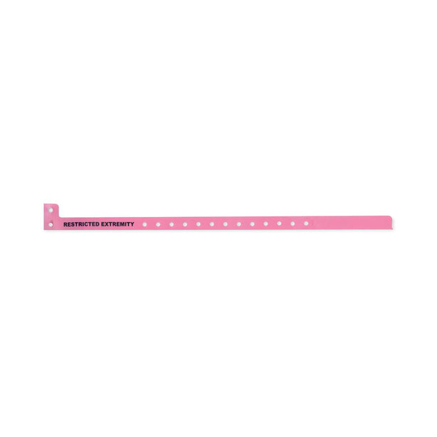 PDC HEALTHCARE Sentry SuperBand Patient Alert Bands 5065E-12-PDM 500 Each - MDL-PDC5065E12PDM