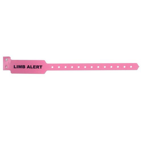 PDC HEALTHCARE Sentry SuperBand Patient Alert Bands 5075-12-PDM 500 Each - MDL-PDC507512PDM