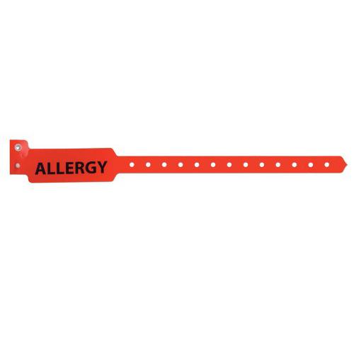 PDC HEALTHCARE Sentry SuperBand Patient Alert Bands 5075-16-PDM 500 Each - MDL-PDC507516PDM