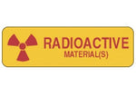 "Radioactive Material Hazard" Labels - 59701186 -  - MDL-PDC59701186