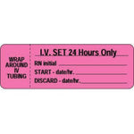 IV Label Wraparound Paper Permanent - 59704476 - 1000 Each - MDL-PDC59704476