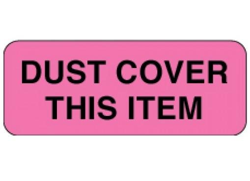 Pdc Healthcare "Dust Cover This Item" Labels - PDC59705051