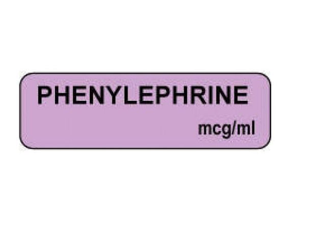 Pdc Healthcare PDC Healthcare Permanent Paper Anesthesia Labels - PDC59705206