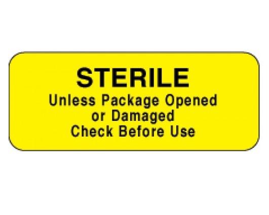 Sterile "Unless" Labels - 59705676 -  - MDL-PDC59705676